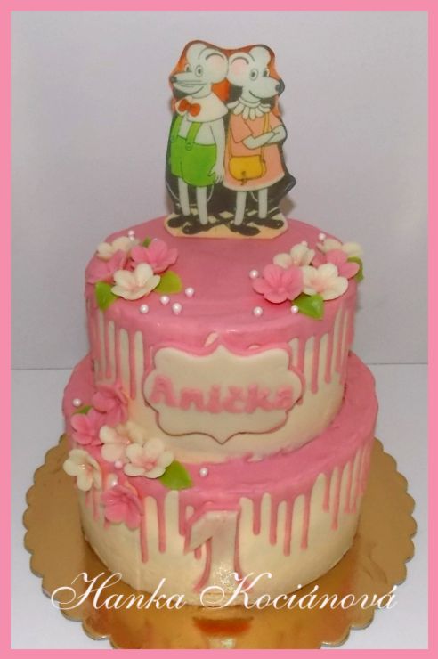 1013 - Anča a Pepík drip cake