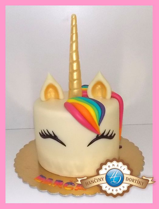 1061 - unicorn cake