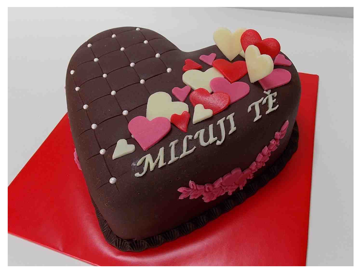 373 - valentýnské srdce čokoládové