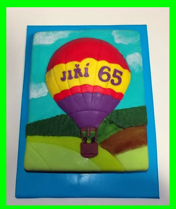 554 - Horkovzdušný balon