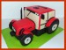 460 - traktor červený